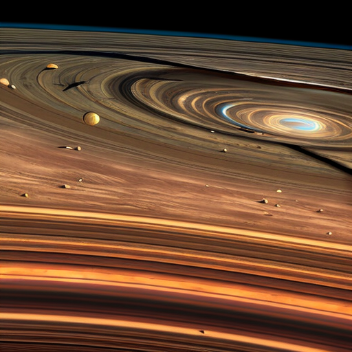 Exploring the Enigmatic Surface of Saturn: A Journey Through the Ringed Planet's Mysteries