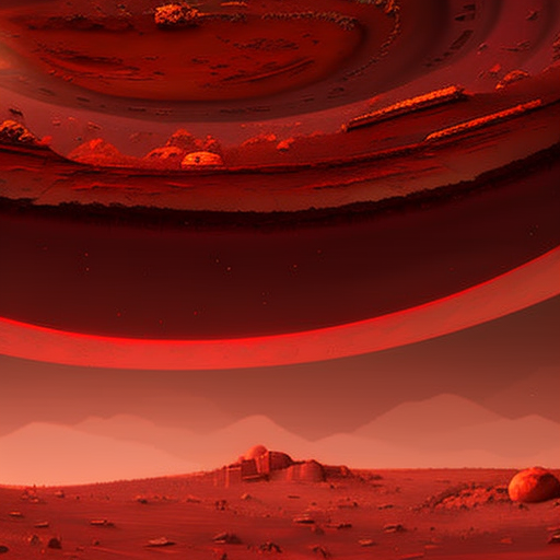 Exploring the Mysteries of the Rusty Red Terrain: Journey to the Surface of Planet Mars