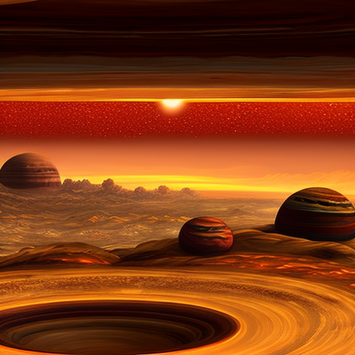 The Majestic Landscape of Jupiter's Surface: A Journey Through The King of Planets